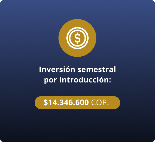 Icono de moneda dorada que representa el ahorro al estudiar una especialización online en seguridad digital, reduciendo costos de transporte, alojamiento y materiales impresos.