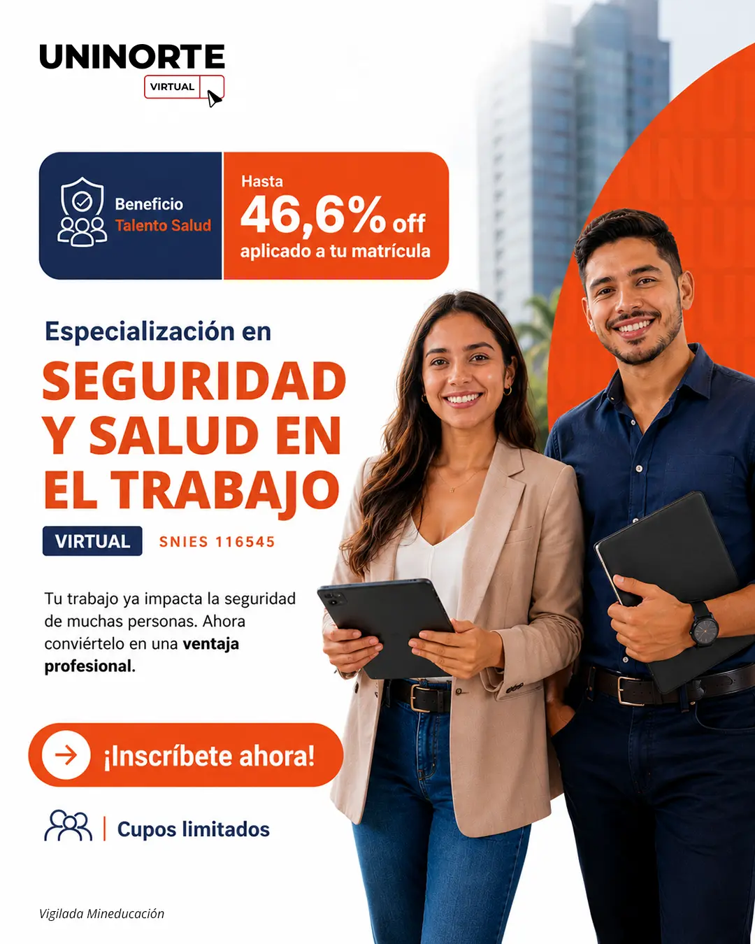 Especialización en Seguridad y Salud en el Trabajo